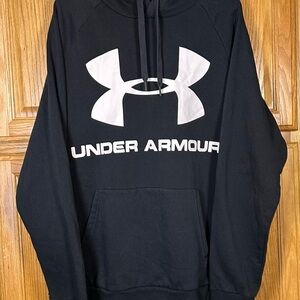 Under Armour Black and White Men's Hoodie size XL